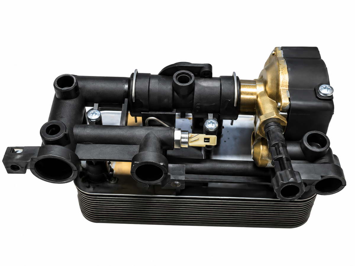 Valvula de 3 vias + Intercambiador de placas Fagor FE 24E Super compact