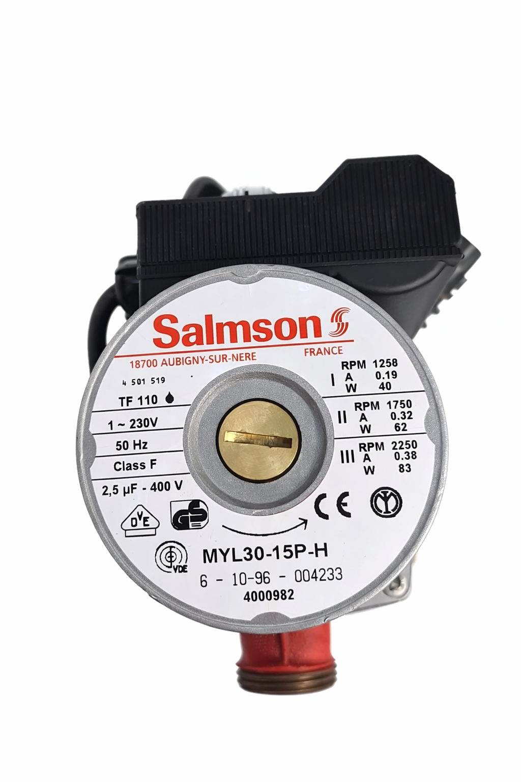 Bomba de circulacion de agua MYL30-15-H